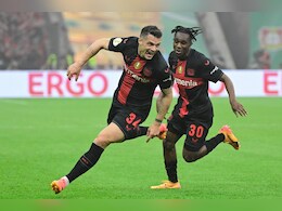 Granit Xhaka Scores As 10-Man Bayer Leverkusen Lift German Cup To Claim A First Double