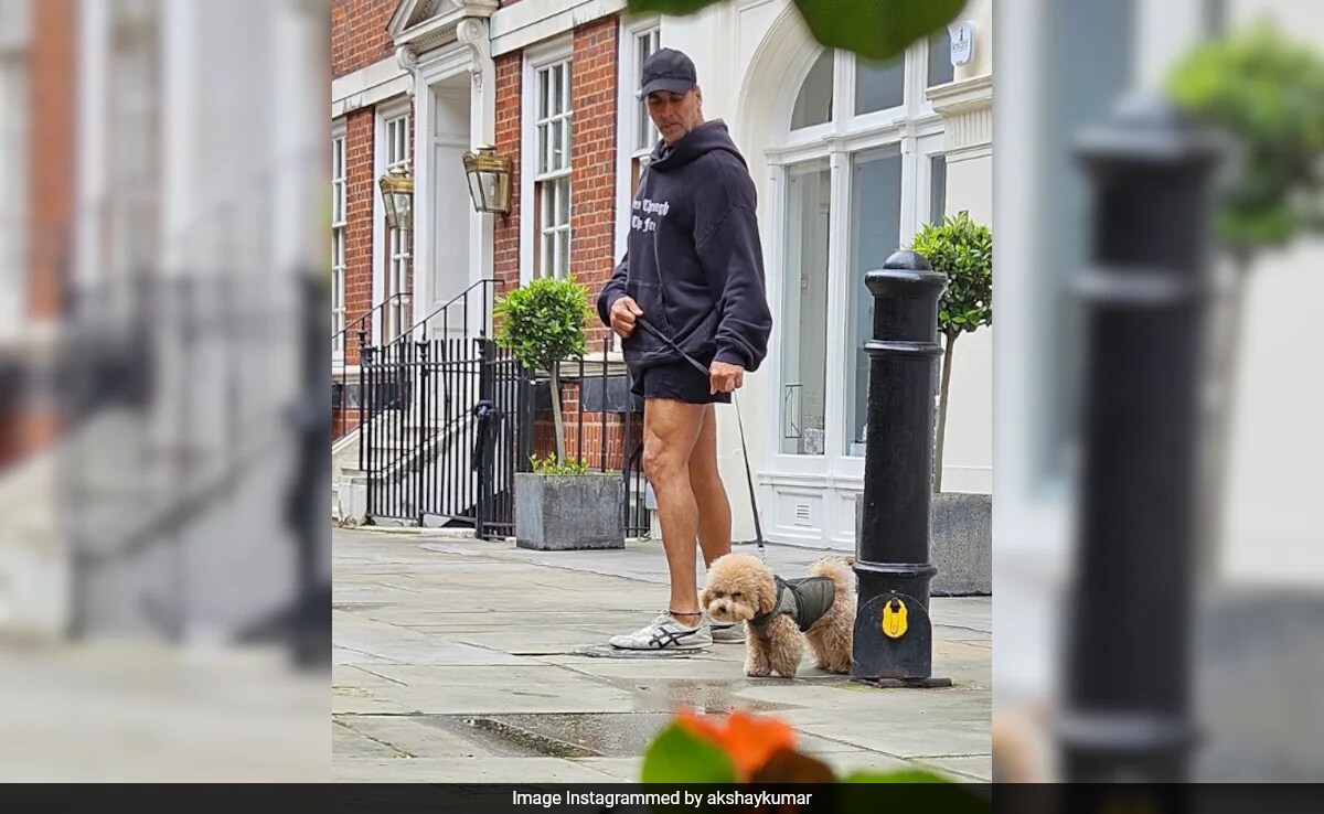 In Akshay Kumar's Holiday Pic, His Furry Friend Stole The Show