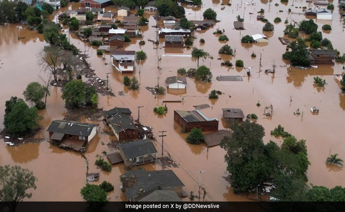 Deadly Storms Claim 100 Lives, Damage 100,000 Homes In Brazil