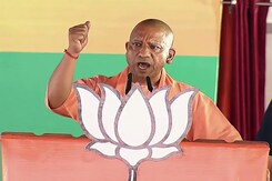 Yogi Adityanath's "<i>Ram Naam Satya</i>" Swipe At Congress At Poll Rally Yogi Adityanath's "<i>Ram Naam Satya</i>" Swipe At Congress At Poll Rally