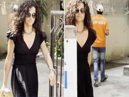 "Unbothered": Swiggy Reacts To Video Of Delivery Executive Walking Past Taapsee Pannu "Unbothered": Swiggy Reacts To Video Of Delivery Executive Walking Past Taapsee Pannu