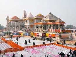 पहिल्याच पावसात अयोध्येच्या भव्य राम मंदिराला गळती, मुख्य पुजारी संतापले! पहिल्याच पावसात अयोध्येच्या भव्य राम मंदिराला गळती, मुख्य पुजारी संतापले!