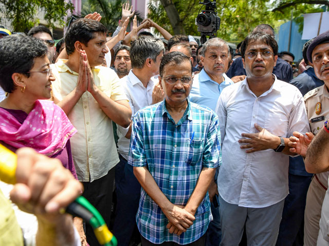 "Police Being Used To Crush AAP": Arvind Kejriwal Targets BJP