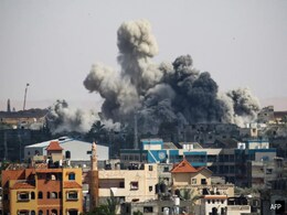 Israel Bombards Gaza's Rafah Ahead Of Talks To Seal Peace Deal Israel Bombards Gaza's Rafah Ahead Of Talks To Seal Peace Deal