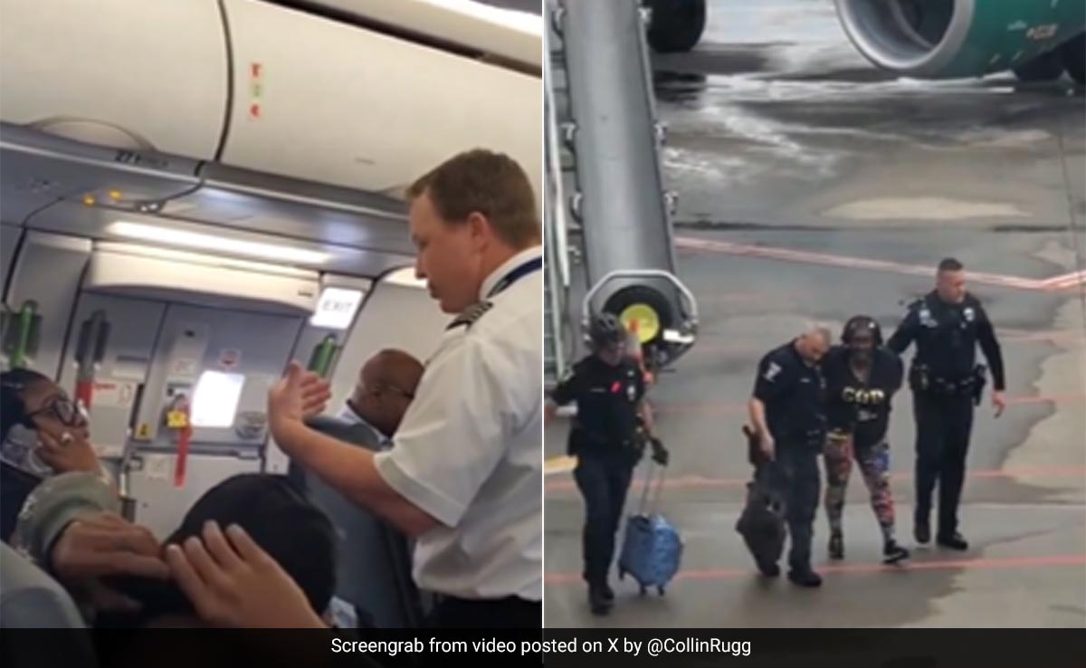 Video: Frontier Airline Passenger Arrested For Refusing To Comply With Exit Row Instructions
