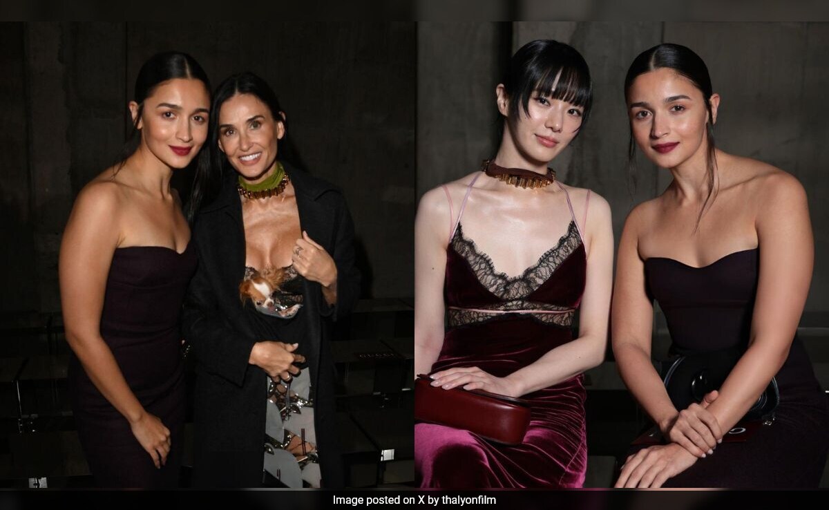 The Internet On Alia Bhatt's Pics With Demi Moore And More At Gucci Show: "Multiverse Of Madness"