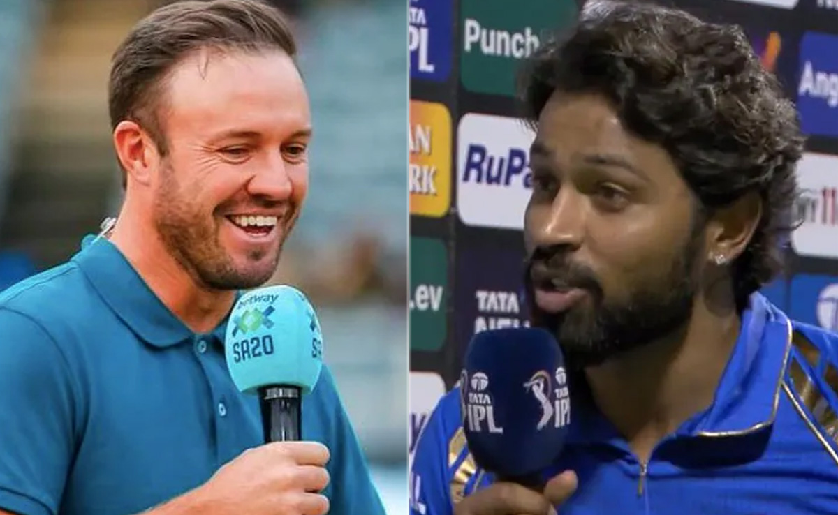 "बहुत से अनुभवी खिलाड़ियों को यह बिल्कुल भी....", दिग्गज एबीडि विलियर्स ने उठाई हार्दिक की कप्तानी पर उंगली