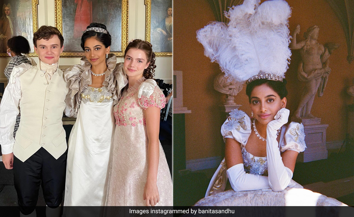 Banita Sandhu Wishes She "Could Keep" Her Regency Era Costumes From Her <i>Bridgerton 3</i> Debut As Miss Malhotra