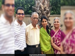 Sudha Murty Calls Motherhood ''Rewarding'', Says Akshata And Rohan Are Her ''Greatest Blessings'' Sudha Murty Calls Motherhood ''Rewarding'', Says Akshata And Rohan Are Her ''Greatest Blessings''