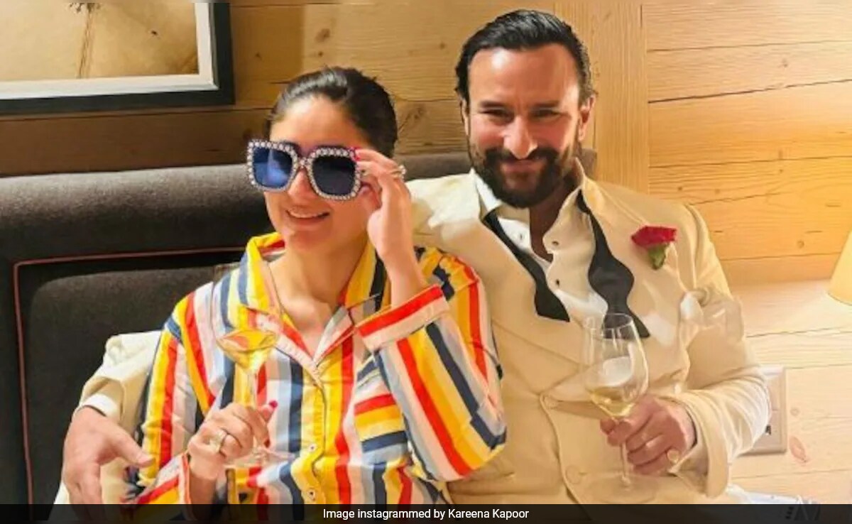 Watch: Kareena Kapoor And Saif Ali Khan's Viral-Worthy Kiss In Front Of Mumbai Paps