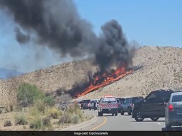 F-35 Fighter Jet Worth $135 Million Crashes In New Mexico, Pilot Hospitalised F-35 Fighter Jet Worth $135 Million Crashes In New Mexico, Pilot Hospitalised