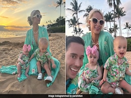 Paris Hilton And Her Kids' Twinning Hawaiian Travel Style Is As Tropically Chic As Ever Paris Hilton And Her Kids' Twinning Hawaiian Travel Style Is As Tropically Chic As Ever