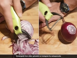 बिना आंसू मिनटों में कट जाएगी प्याज की पतली स्लाइस, इंटरनेट प वायरल जुगाड़ ने जीता दिल, लोग बोले 'अब तक कहां थे' बिना आंसू मिनटों में कट जाएगी प्याज की पतली स्लाइस, इंटरनेट प वायरल जुगाड़ ने जीता दिल, लोग बोले 'अब तक कहां थे'