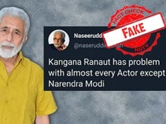 Did Naseeruddin Shah Comment On Kangana Ranaut And PM? A Fact-Check Did Naseeruddin Shah Comment On Kangana Ranaut And PM? A Fact-Check