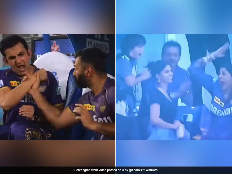 Gautam Gambhir: केकेआर पहुंची IPL 2024 फाइनल में, गंभीर के एंग्री रिएक्शन ने मचाई खलबली, सुहाना और अबराम भी झूमे