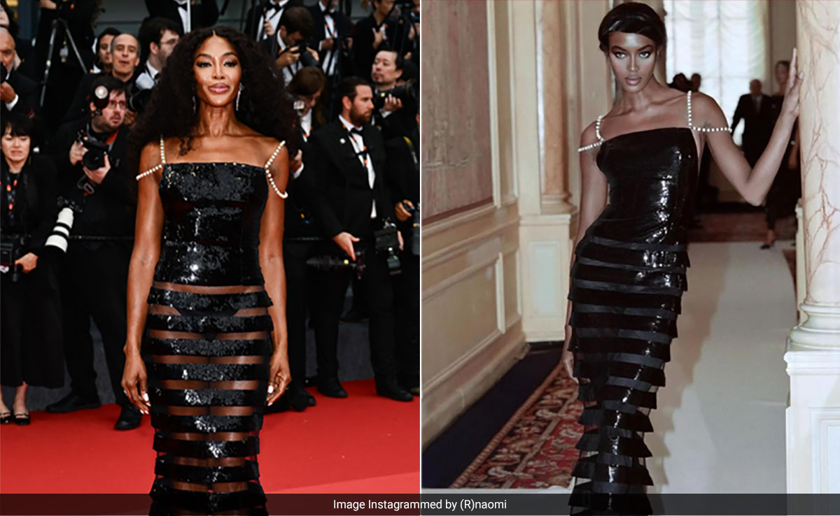 Cannes 2024: 28 Years Later, Naomi Campbell Still Looks As Incredible As She First Did In A Black Chanel Sequin Dress