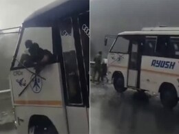 घुमावदार सड़कों पर कितना रिस्की है तेज बस चलाना, वीडियो देख कांप जाएगा कलेजा घुमावदार सड़कों पर कितना रिस्की है तेज बस चलाना, वीडियो देख कांप जाएगा कलेजा