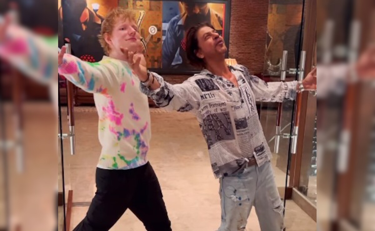 'Don't Think I Got It Right': Ed Sheeran On Recreating SRK's Iconic Pose