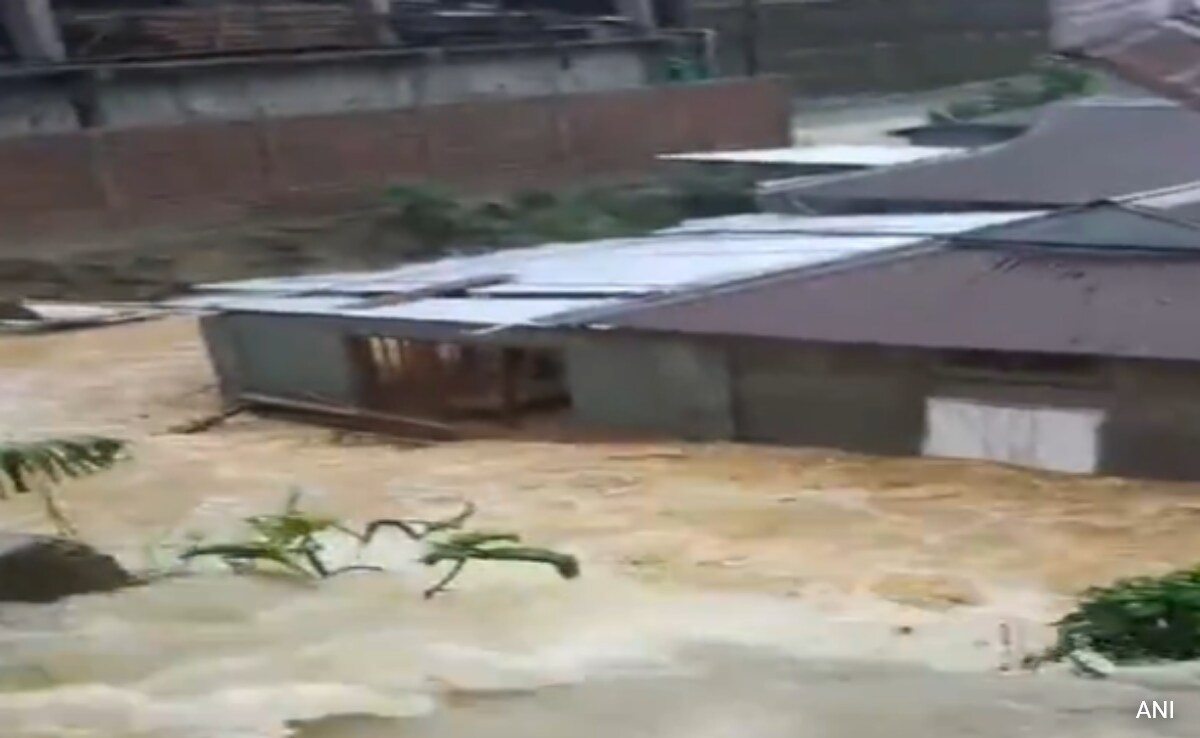 Video: Heavy Rainfall Leads To Flood-Like Situation In Assam's Dima Hasao