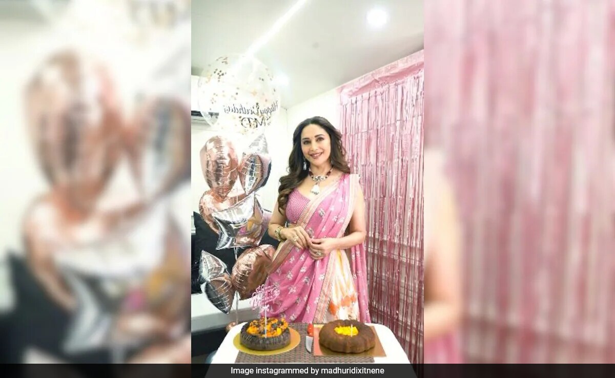 ICYMI: Balloons, Roses And Gifts Completed Madhuri Dixit's Birthday Celebrations