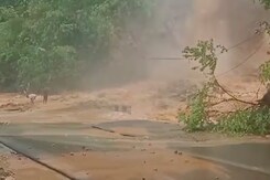 Watch: Portion Of National Highway 6 Collapses In Meghalaya In Landslides Triggered By Cyclone Remal Watch: Portion Of National Highway 6 Collapses In Meghalaya In Landslides Triggered By Cyclone Remal