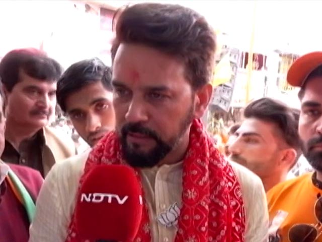 "Modi Government Known For Good Governance": Anurag Thakur To NDTV