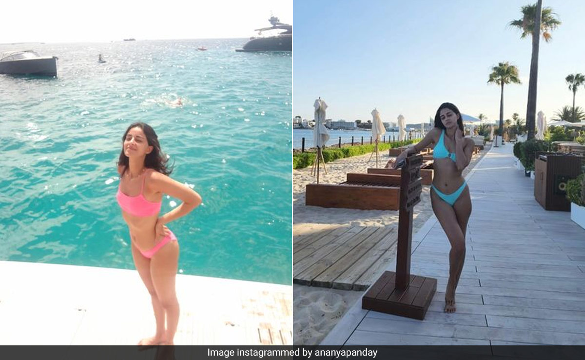 Ananya Panday's Stunning Throwback Swimwear Pictures Will Leave You Longing For Beach Days