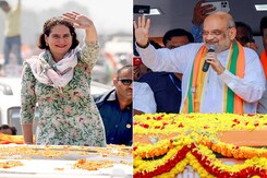 Amit Shah, Priyanka Gandhi Vadra's Poll Blitz In Chandigarh Amit Shah, Priyanka Gandhi Vadra's Poll Blitz In Chandigarh