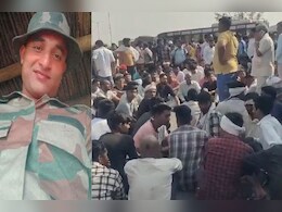 बम फटने से सेना के जवान की मौत, एंबुलेंस में सेना का पार्थिव शरीर देख भड़के ग्रामीण बम फटने से सेना के जवान की मौत, एंबुलेंस में सेना का पार्थिव शरीर देख भड़के ग्रामीण