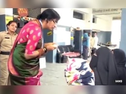 "FIRs Like Medals": BJP's Madhavi Latha Defends Checking IDs At Poll Booth "FIRs Like Medals": BJP's Madhavi Latha Defends Checking IDs At Poll Booth