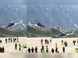 हेलिकॉप्टर हवेत गर गर फिरलं अन् जमिनीवर आदळलं, केदारनाथमधील दुर्घटनेचा थरारक VIDEO हेलिकॉप्टर हवेत गर गर फिरलं अन् जमिनीवर आदळलं, केदारनाथमधील दुर्घटनेचा थरारक VIDEO