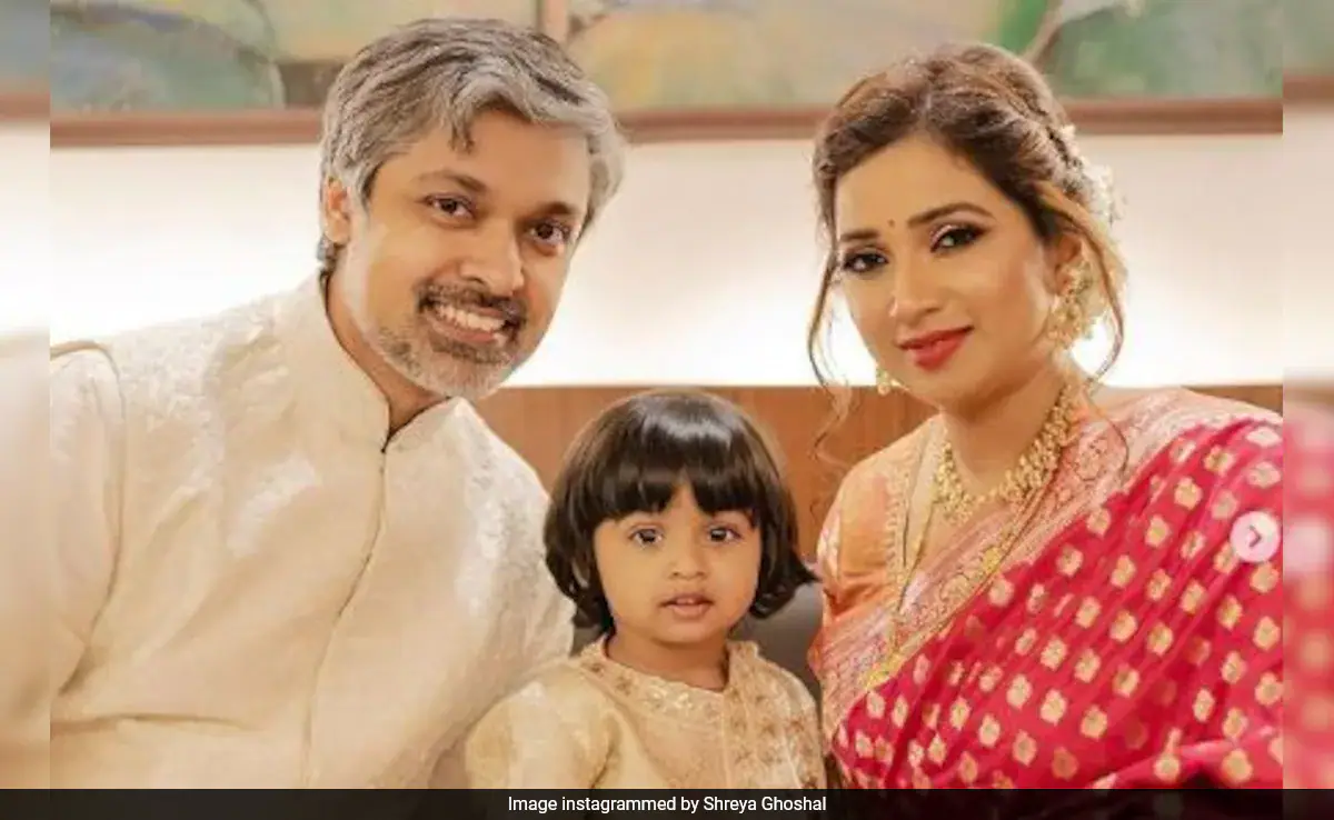 Shreya Ghoshal's Message To Son Devyaan On His 3rd Birthday: "Thank You For Coming In Our Lives"