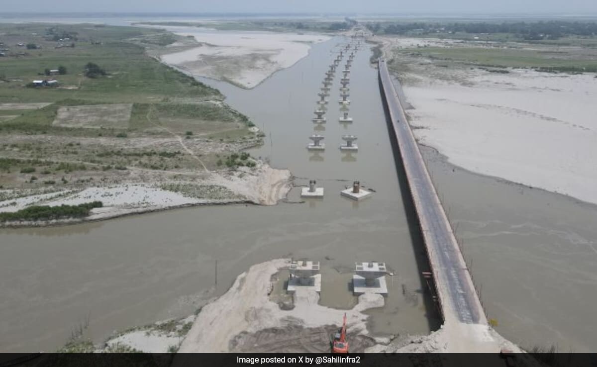 India's Longest Bridge Fires Up Political Debate Ahead Of Voting In Assam