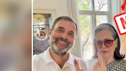 Fact Check: Painting Behind Sonia Gandhi, Rahul Not Of Jesus Christ
