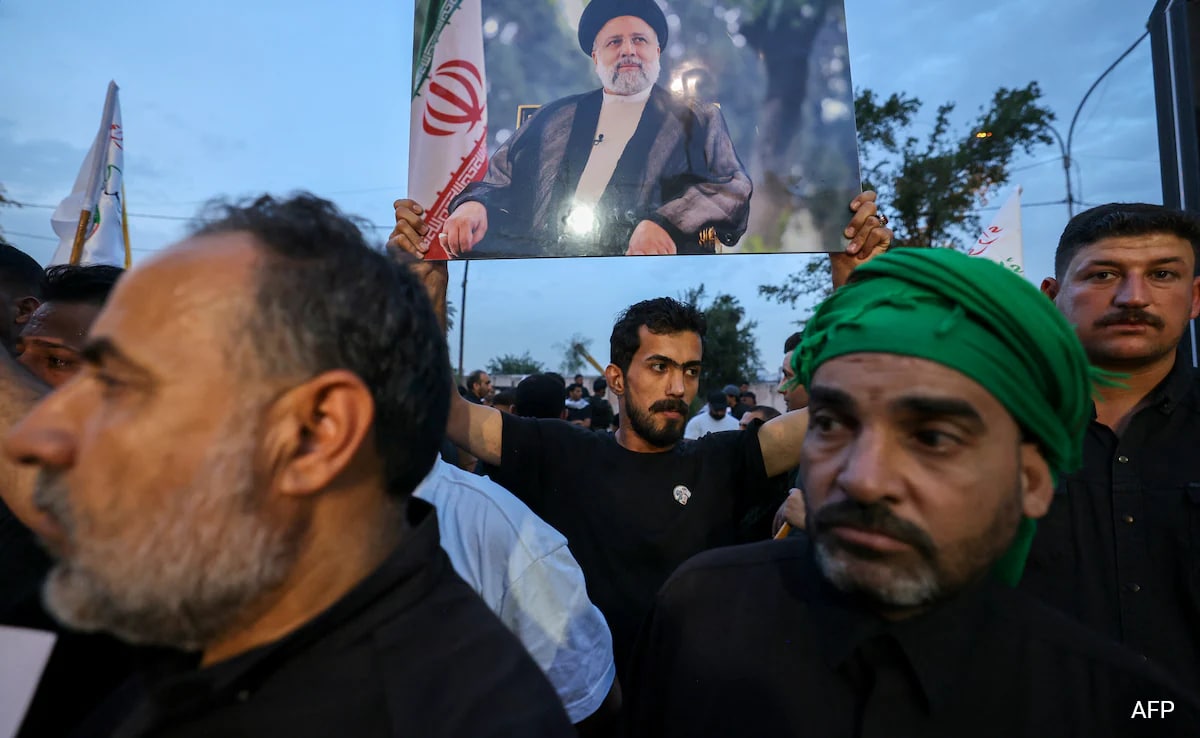 Thousands Mourn Iranian President Raisi In Funeral Procession