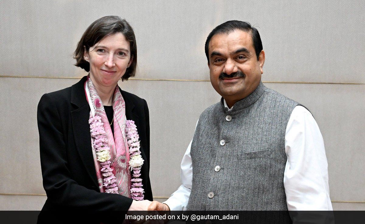 "Fascinating To Learn About Wide Set Of Topics": Gautam Adani Meets UK Envoy