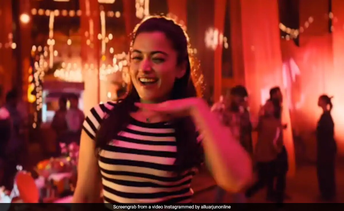 <i>Pushpa 2</i> <i>The Couple Song</i> Teaser: Rashmika Mandanna Recreating Allu Arjun's Iconic Pose - Expect A Banger