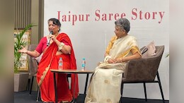 भीषण गर्मी से खादी की साड़ी महिलाओं को दिलाएगी राहत,  जयपुर साड़ी स्टोरी के मंच पर एक्सपर्ट ने बताए फायदे