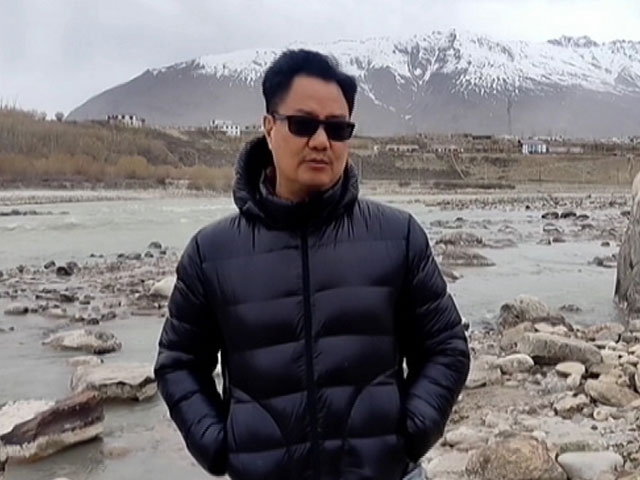 "PM Modi Has Brought Development To Ladakh": Union Minister Kiren Rijiju