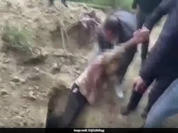 Video: Man Buried Alive For 4 Days Saved After Cops Hear His Muffled Cries Video: Man Buried Alive For 4 Days Saved After Cops Hear His Muffled Cries