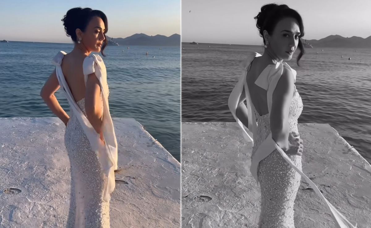 Preity Zinta's Starry Cannes 2024 Appearance Came In A Shimmering White Bow-Embellished Gown