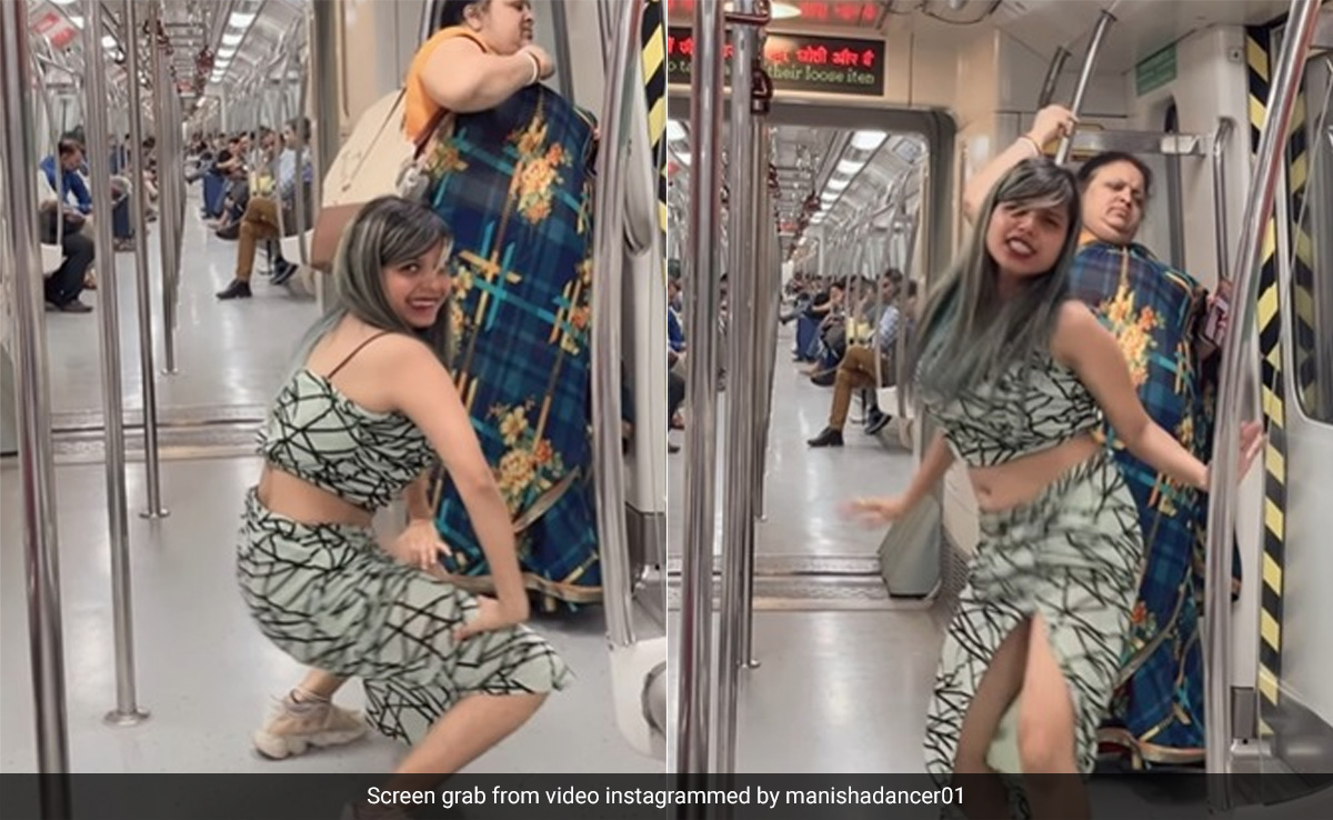 Video Of Woman's "Obscene" Dance Performance In Delhi Metro Sparks Outrage