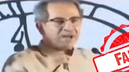 Fact Check: Did Congress Workers Interrupt Uddhav Thackeray's Speech?