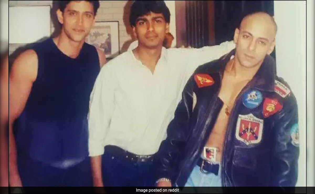 Bald Salman Khan In A Viral Pic. Internet Says, "Bandra <i>Ka</i> Vin Diesel". Bonus - Hrithik Roshan