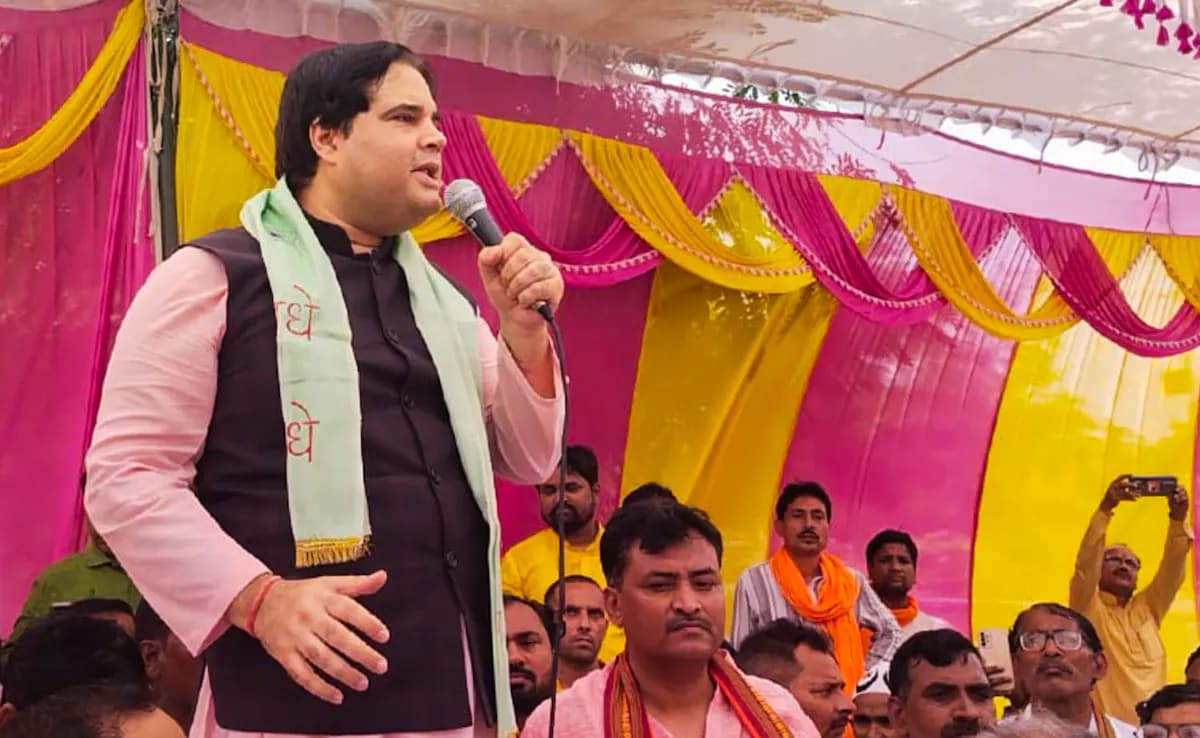 Varun Gandhi Addresses First Rally Of 2024 Polls, For Mother Maneka Gandhi