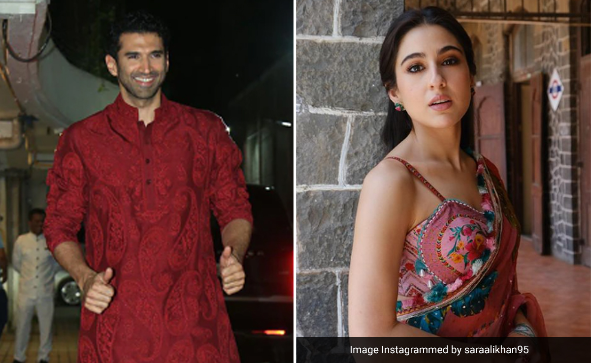 Amid Break-Up Rumours With Ananya Panday, Aditya Roy Kapur Parties With Sara Ali Khan. See Pic