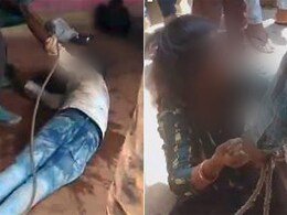 शादीशुदा प्रेमिका से मिलने पहुंचे प्रेमी को मिली तालिबानी सजा, दोनों को बेसुध होने तक पीटा, वीडियो वायरल