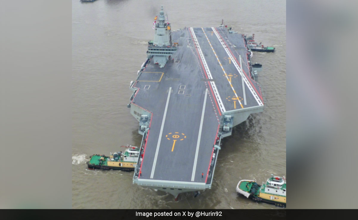 Sea Trials Begin Of China's New Aircraft Carrier. What It Means For India
