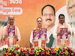 BJP Releases Manifesto For Odisha Polls, Promises 3.5 Lakh Jobs In 5 Years BJP Releases Manifesto For Odisha Polls, Promises 3.5 Lakh Jobs In 5 Years