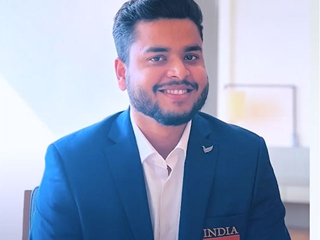 Congratulations, Yogesh Kathuniya!